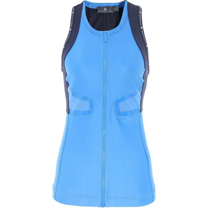 Adidas Adidas x Stella Mccartney Racer Sport Vests Women's Blue