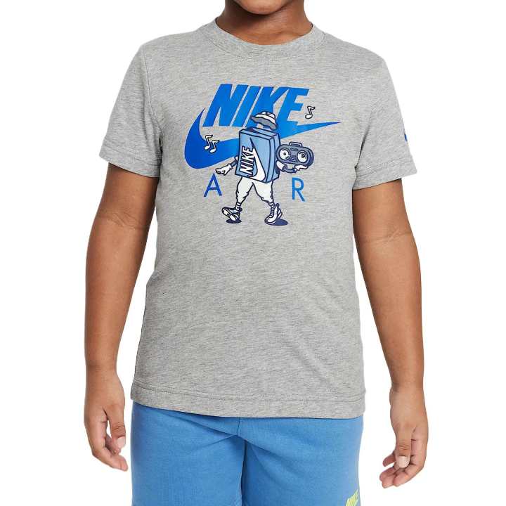 Nike Nike T Shirt Dark Heather Gray Kids'