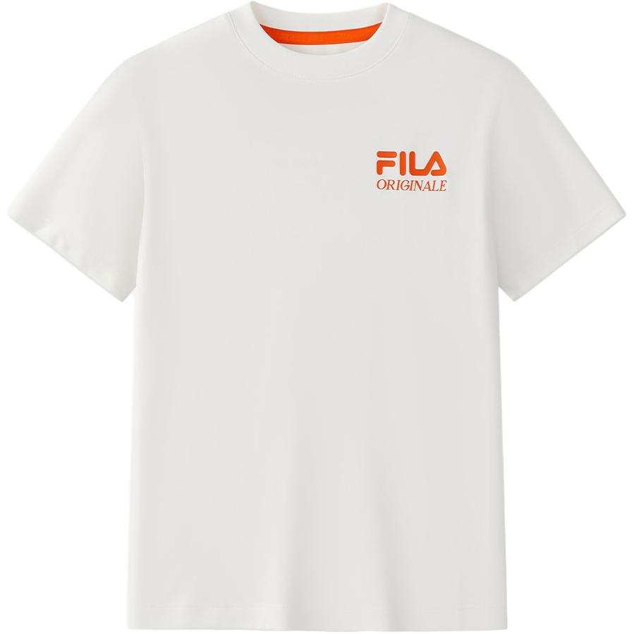 FILA KIDS T Shirt Cloud White Teenagers