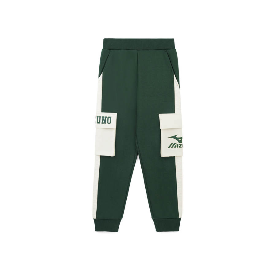 Mizuno Knitted Sweatpants Army Green Kids'