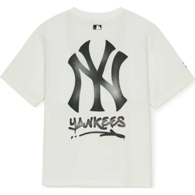 MLB KIDS BASIC New York Yankees T Shirt SS25 White Kids'