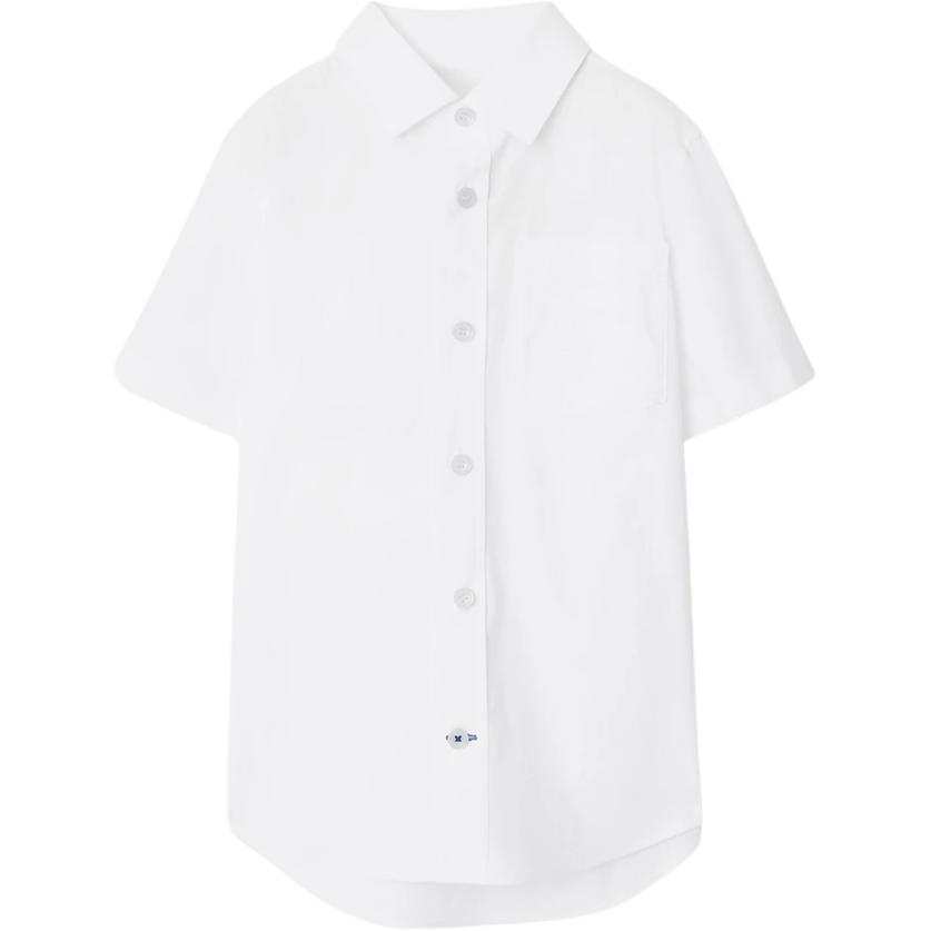 Burberry Kids Shirts Lapel Moderate