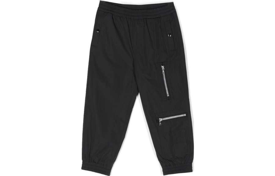 Moncler Moncler Knitted Sweatpants Black Kids'