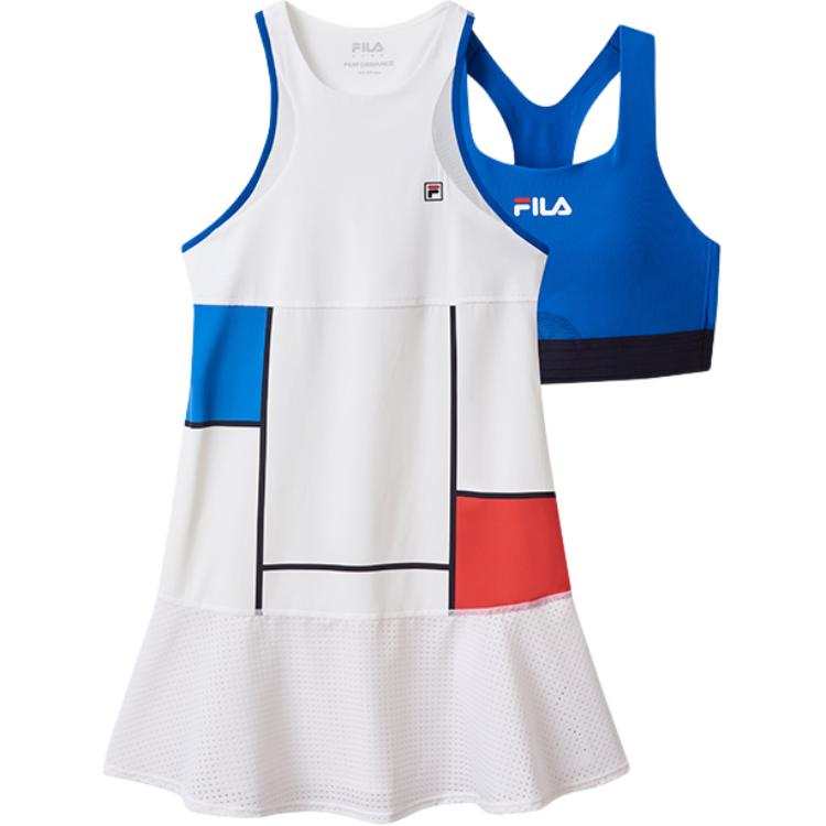 FILA KIDS Teenagers FILA KIDS Skirt Set Jade White