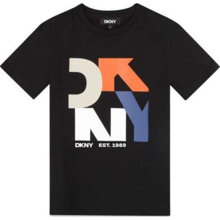 DKNY Kids T Shirts Crew Neck Moderate