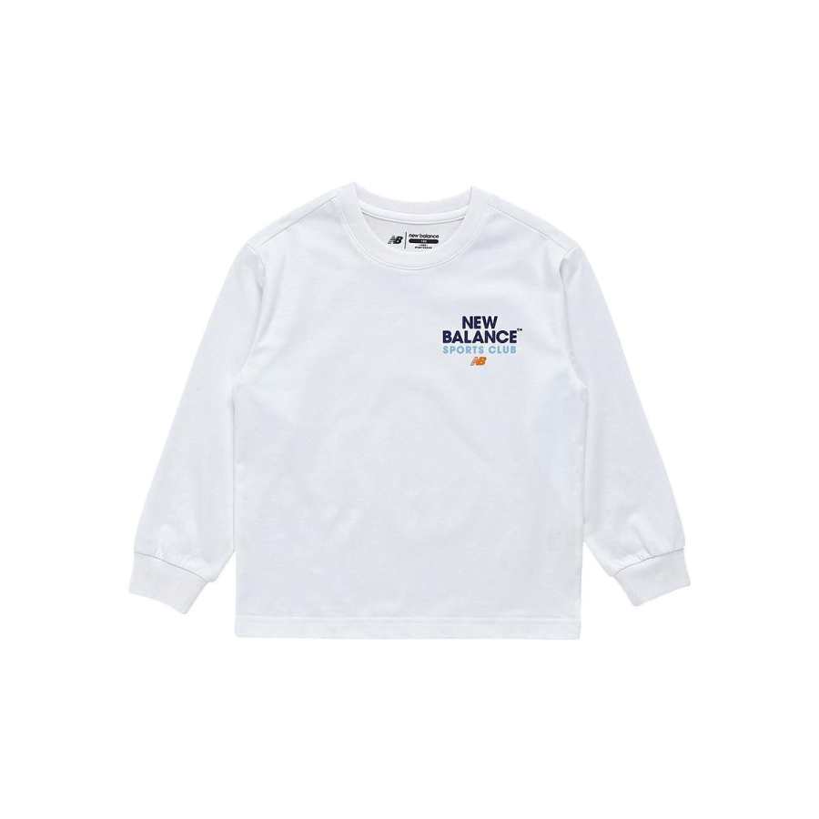 New Balance New Balance T Shirt White Children Aged 3 7 Years Old