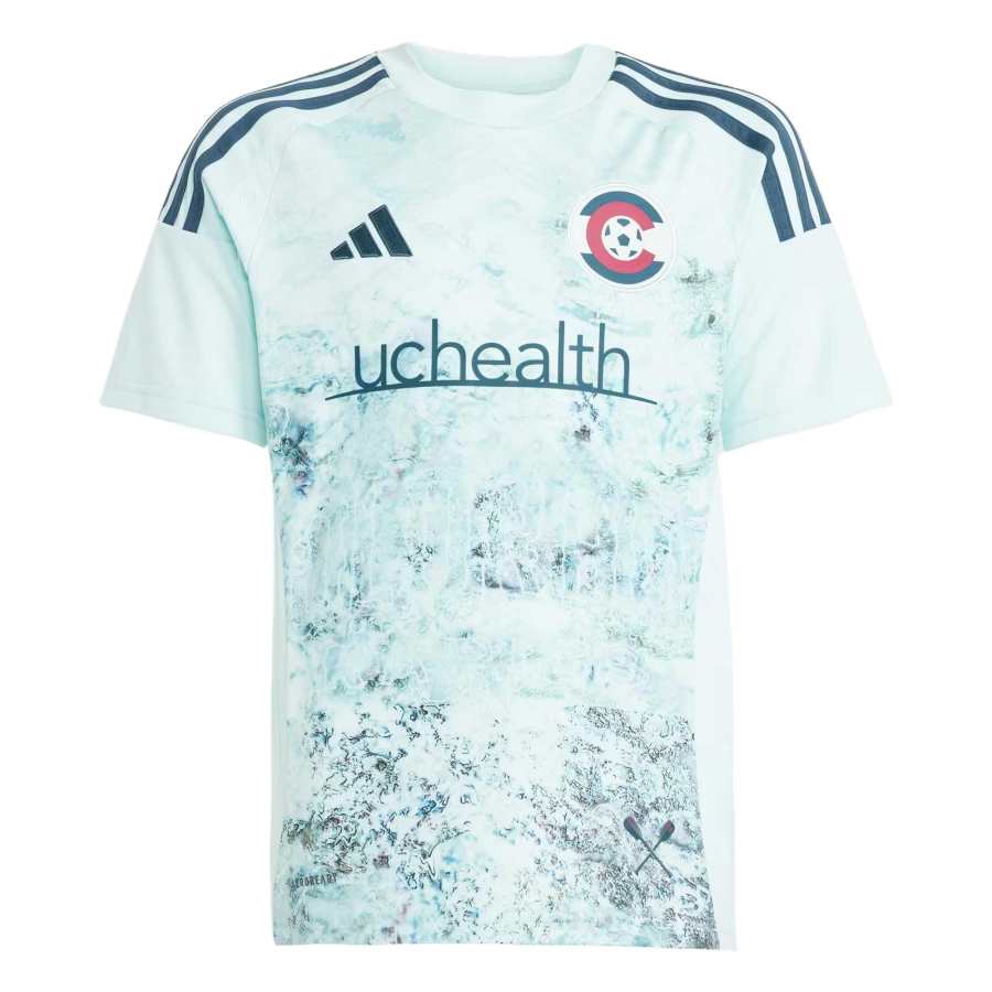 Adidas Adidas T Shirt AEROREADY Colorado Rapids Mint Green Teenagers