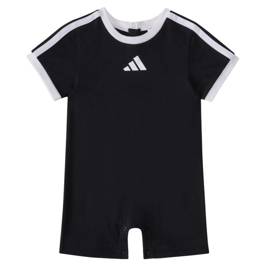 Adidas Adidas Jumpsuit 3 Stripes Black Infant And Toddler