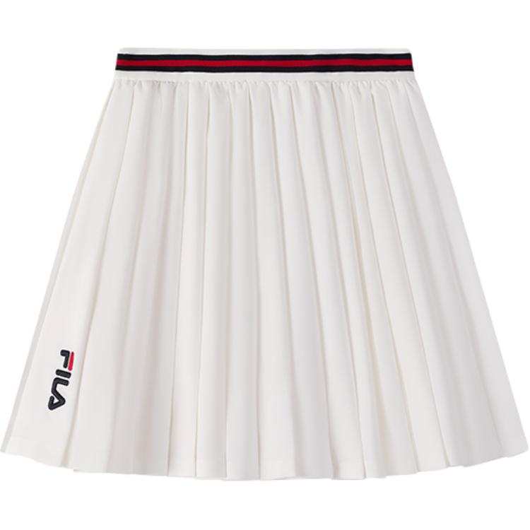 FILA KIDS Moderate Skirt For Kids' Bottom Unisex Cloud White