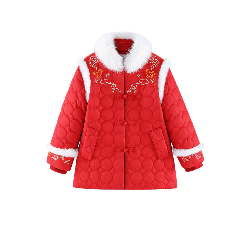 Disney Parka Coat Minnie Series Red Kids'