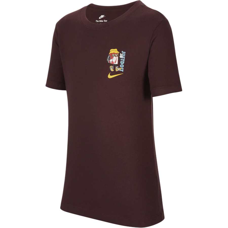 Nike Nike Sportswear T Shirt Burgundy Red Teenagers