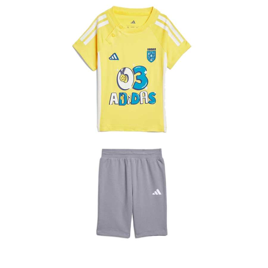 Adidas Adidas Casual Sportswear SportswearTrack Pure Sulfur/Light Gray Infant And Toddler