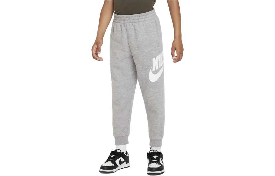 Nike Nike Knitted Sweatpants Sportswear Club Fleece Joggers Light Gray Kids'