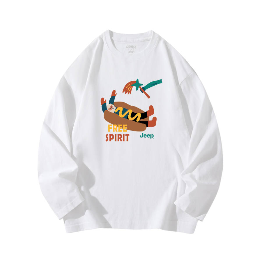 Jeep Grade School T Shirts Crew Neck Moderate