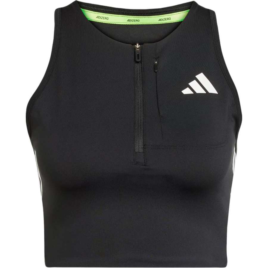 Adidas Adidas Free Shipping With AdiClub Adizero Running Gel Pocket Crop Top