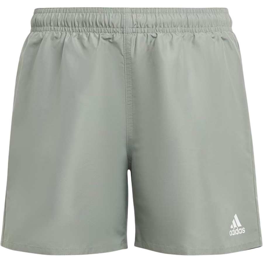 Adidas Adidas SportSwim Shorts Children Aged 3 7 Years Old Silver Green/White