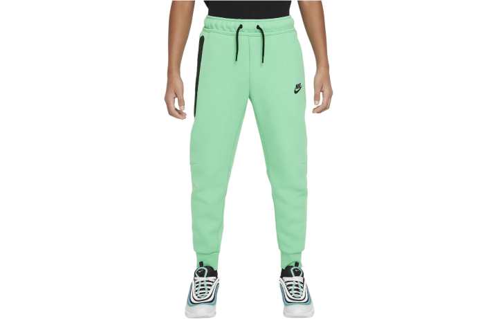 Nike Nike Knitted Sweatpants Sportswear Tech Fleece Spring Green Kids'