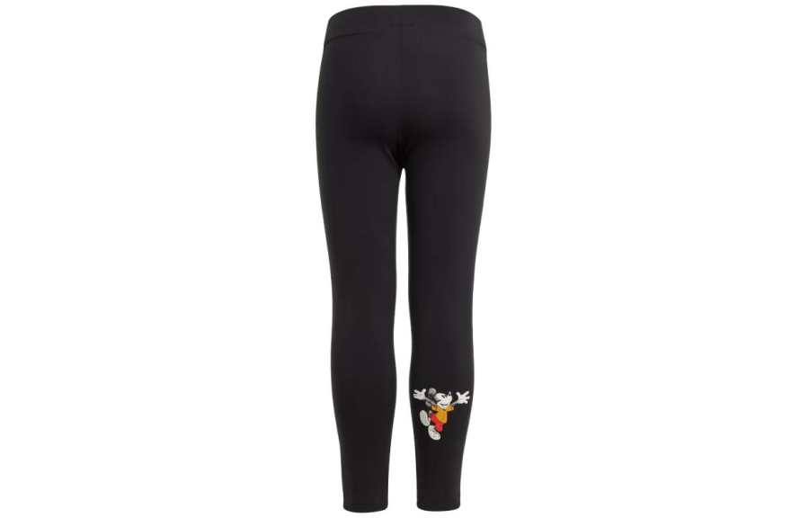 Adidas Adidas x Disney Leggings Collaboration, Kids' Apparel Mickey Mouse Leggings Kids' Black