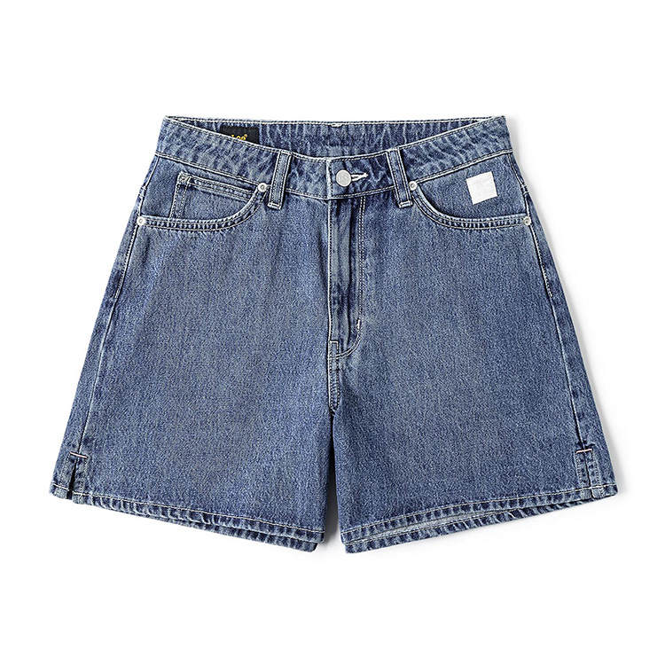 Lee Lee Denim Shorts Women's Medium Blue Moderate A Line