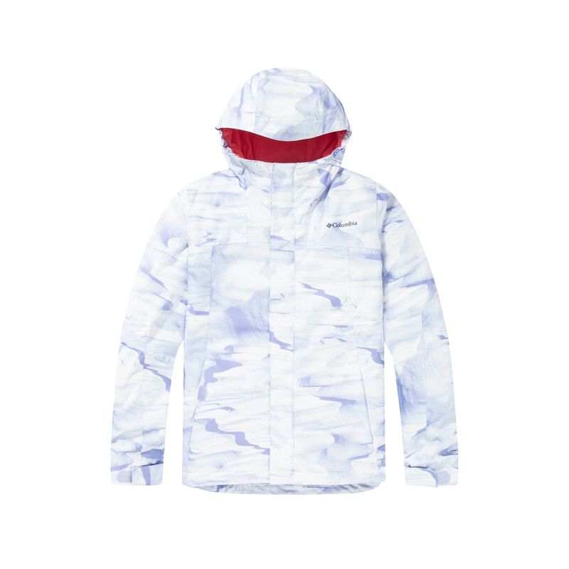Columbia Windbreaker Jacket White Teenagers