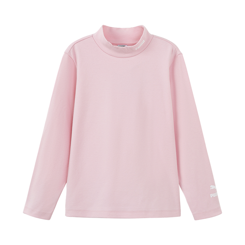 PUMA SportstyleCLASSICS LOGO T Shirt Pink Kids'