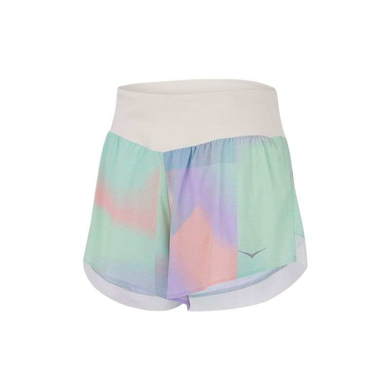 HOKA ONE ONE Sports Shorts Women's Bauhinia Print