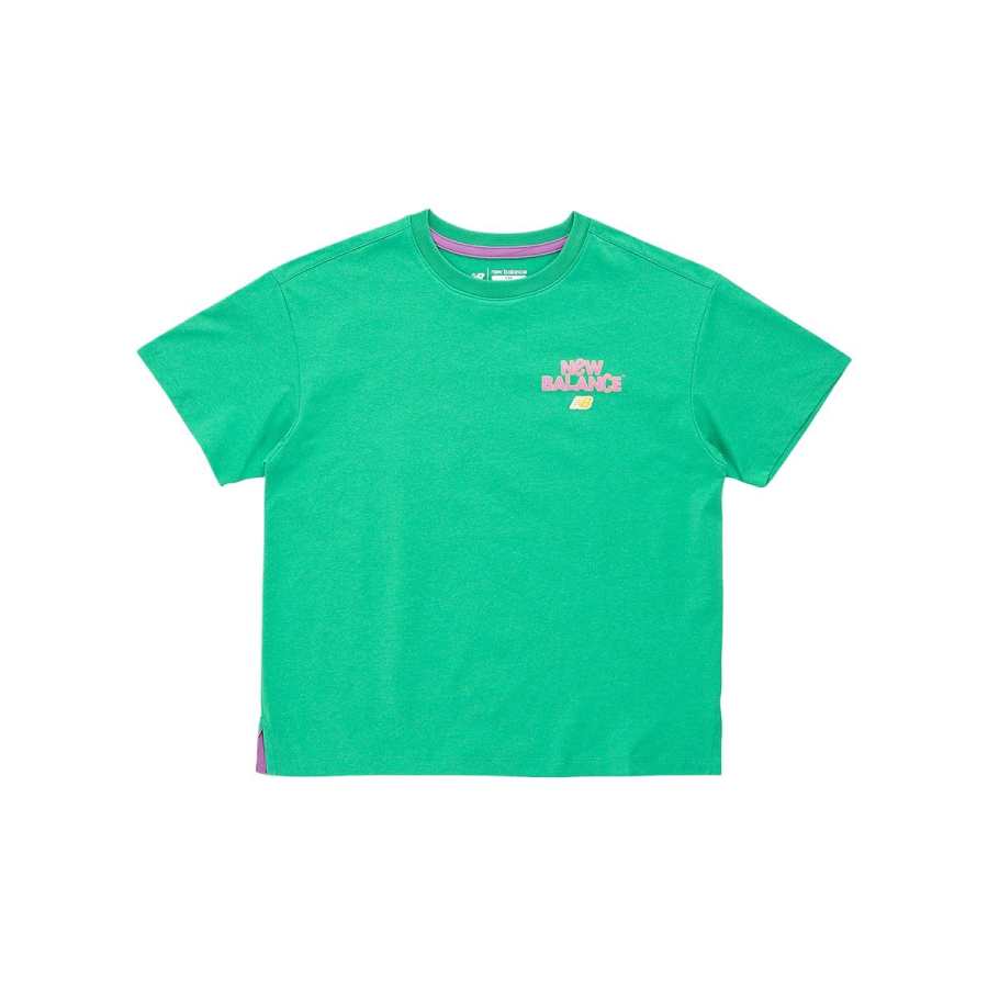 New Balance New Balance T Shirt Green Children Aged 3 7 Years Old