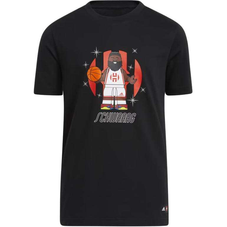 Adidas Adidas x LEGO/, Harden T Shirt Black Teenagers