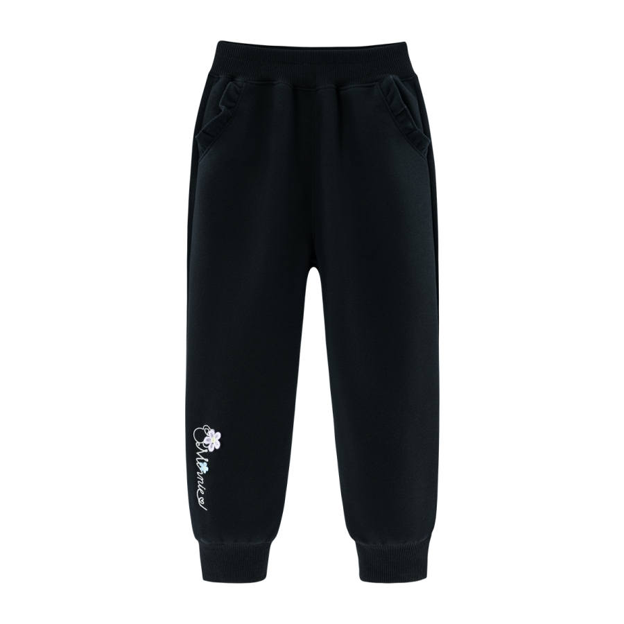 Disney Knitted Sweatpants Black Kids'
