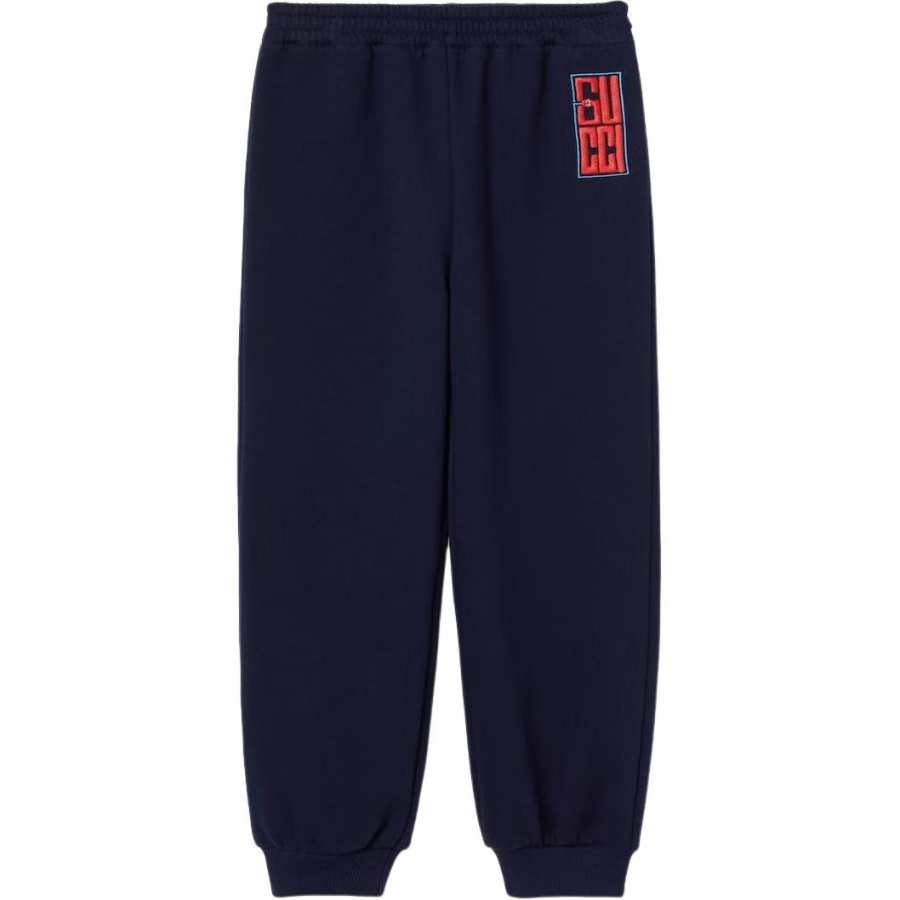 GUCCI Kids' GUCCI Knitted Sweatpants SS25 Blue
