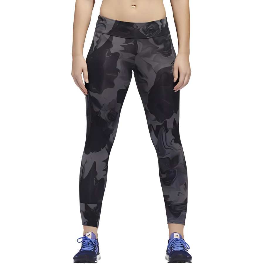 Adidas Adidas Response Tights Sports Pants Women's Gray