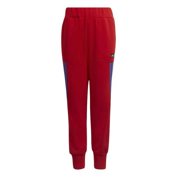 Adidas Adidas Knitted Sweatpants Red/Bright Blue Teenagers
