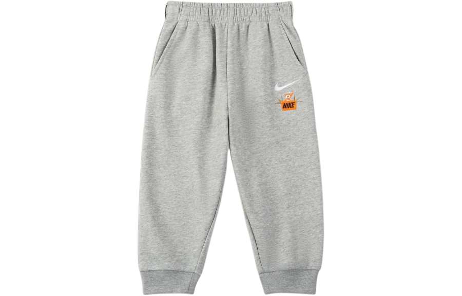 Nike Nike Full Length Pants Dragon Soaring New Year Collection FW23 Sportswear Icon Fleece Gray Infant And Toddler