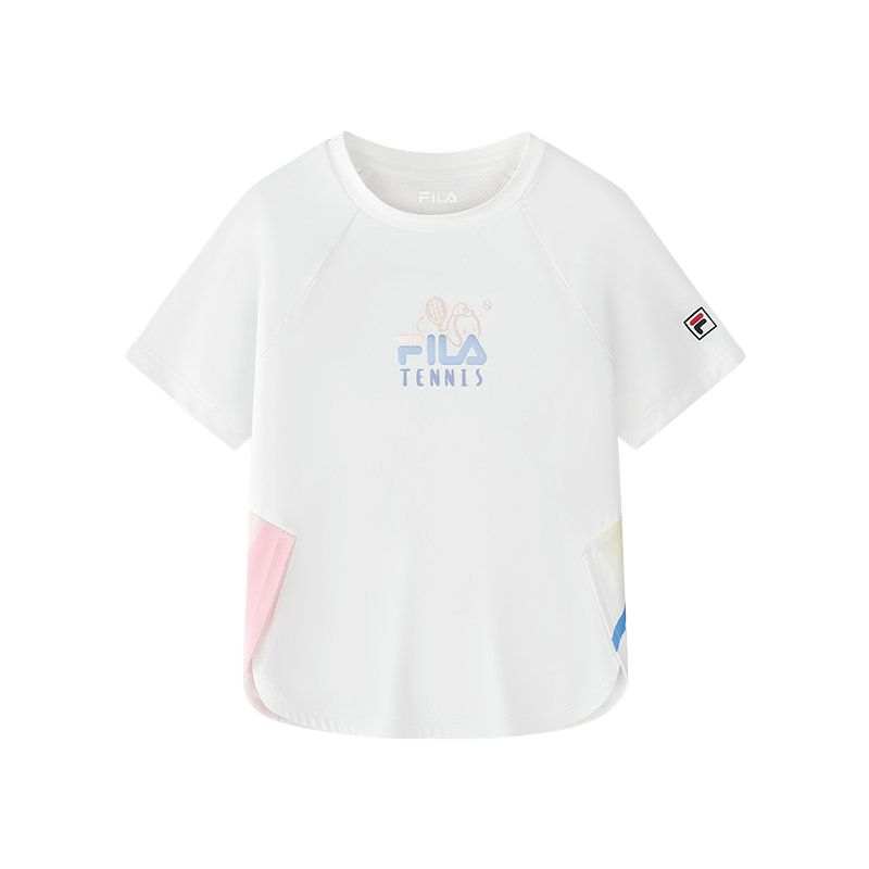 FILA KIDS T Shirt Jade White Children Aged 3 7 Years Old