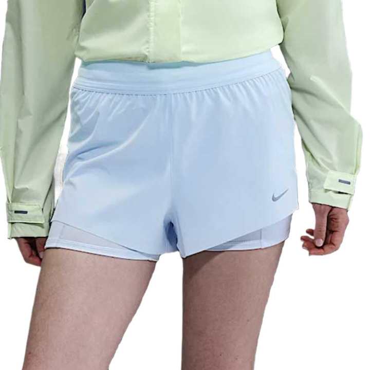 Nike Nike SwooshDri Fit Sports Shorts Women's Light Blue