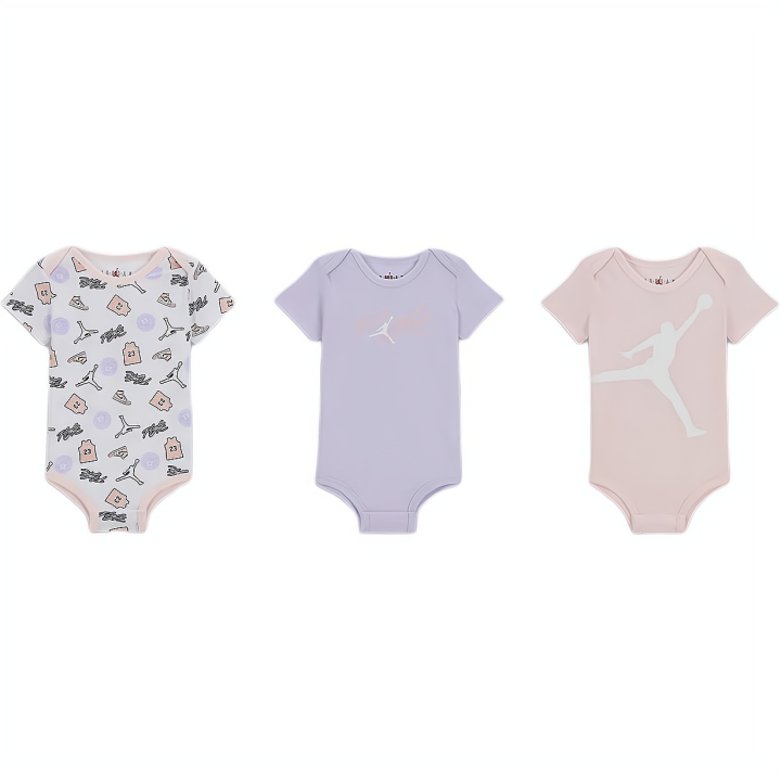 Jordan Jordan Flight Patch Coverall 3 Pack Infant And Toddler