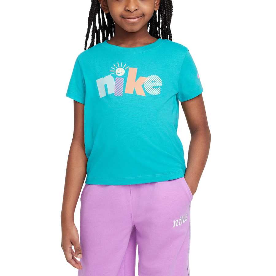 Nike Nike Swoosh T Shirt Dust Flying Cactus Children Aged 3 7 Years Old