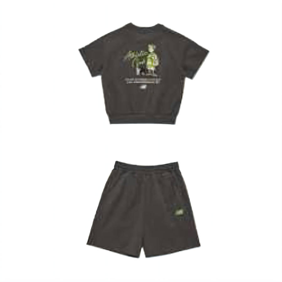 New Balance New Balance Casual Sportswear 2 Piece Set Dark Gray Children Aged 3 7 Years Old