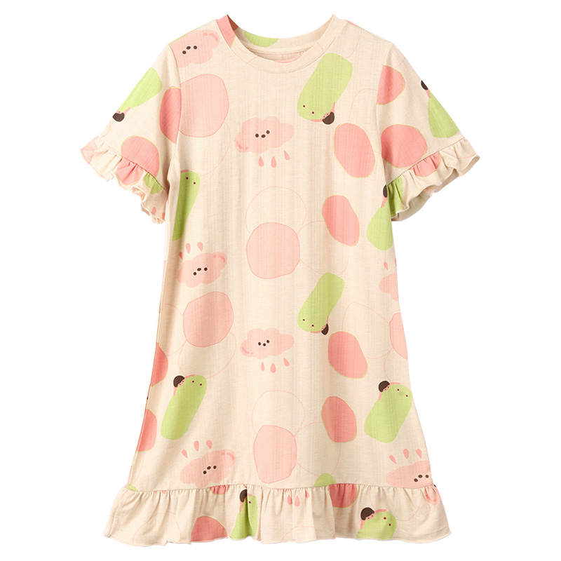 Hodo Nightgown Light Apricot Teenagers
