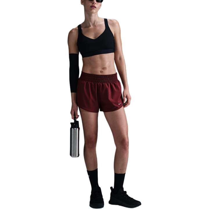 Nike Nike One Women's Dri FIT Mid Rise 3' Brief Lined Shorts