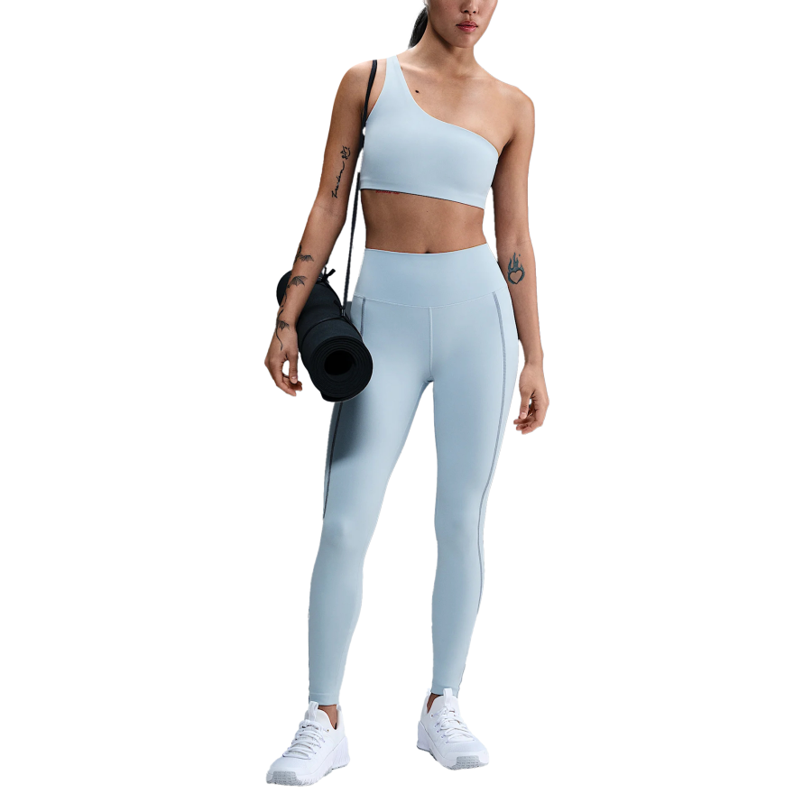 Nike Nike ZenvyDri Fit Asymmetrical Sports Underwear Women's Blue/White
