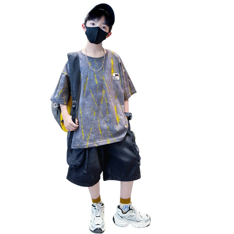 Lanza Kids Casual Sportswear Crew Neck Moderate