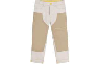 MARC JACOBS Casual Pants SS24 Light Brown Kids'