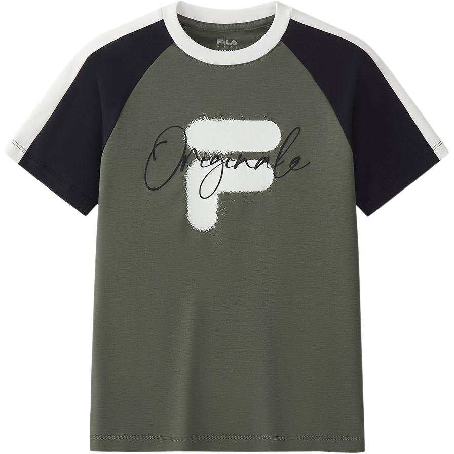 FILA KIDS T Shirt Stone Grind Green