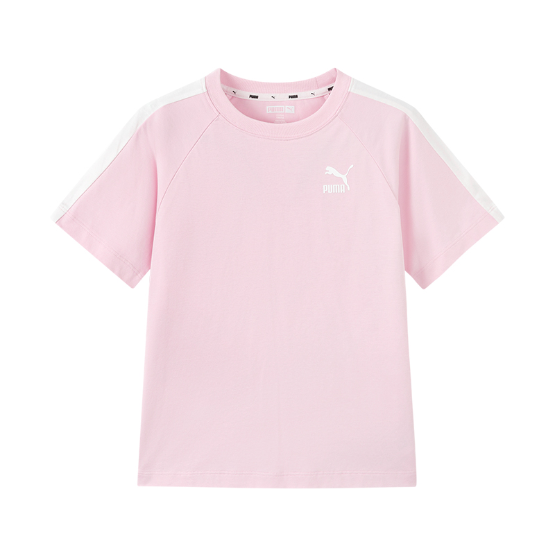 PUMA SportstyleT7 T Shirt Dream Pink Unisex