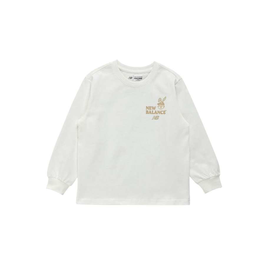 New Balance New Balance T Shirt Ivory White Children Aged 3 7 Years Old