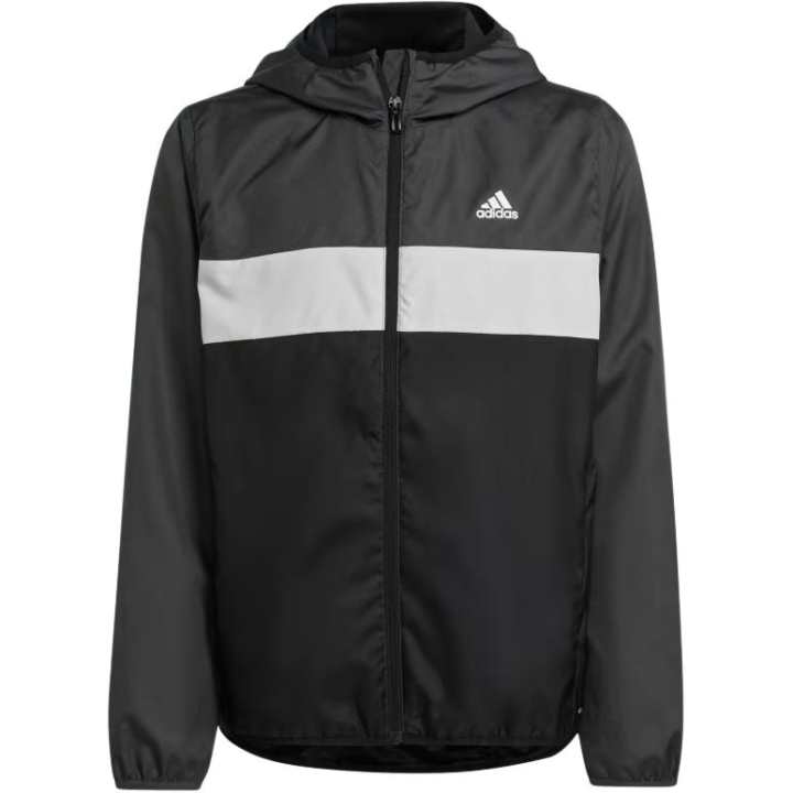 Adidas Adidas Trench Coat Black Gray Teenagers