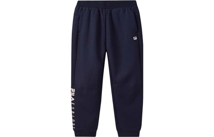 FILA KIDS Knitted Sweatpants Royal Blue