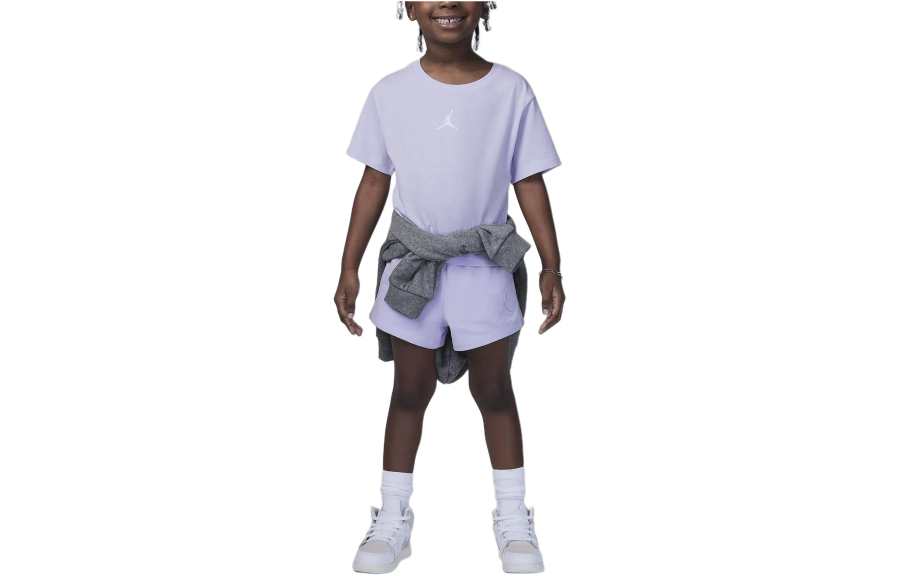 Jordan Jordan Kids Matching Sets Purple Infant And Toddler