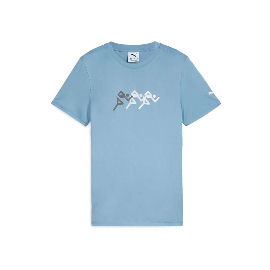 PUMA T Shirt SS25 Light Blue Kids'